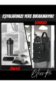 Blissra Mıknatıslı Sporcu Çantası Su Matarası Çantası | Manyetik Fitness Gym Çanta | Yansıtıcı Şeritli - 7