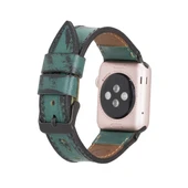 Apple Watch Uyumlu Deri Kordon 38-40-41mm V6 - 2