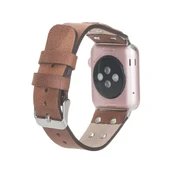 Apple Watch Uyumlu Deri Kordon Cross 42-44-45mm ST TN02 - 2