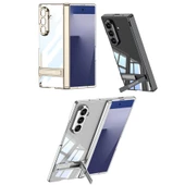 Zipax Samsung ​Galaxy Z Fold 7 Kamera Korumalı Standlı Şeffaf Zr-Lego thumbnail 3