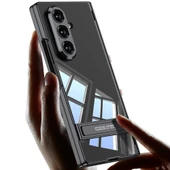 Zipax Samsung ​Galaxy Z Fold 7 Kamera Korumalı Standlı Şeffaf Zr-Lego thumbnail 2