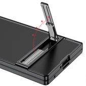 Zipax Samsung ​Galaxy Z Fold 7 Kamera Korumalı Standlı Şeffaf Zr-Lego thumbnail 3