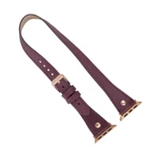 Apple Watch Uyumlu Deri Kordon 38-40-41mm DT Slim CZ7 - 3