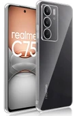 Zipax Realme C75 Kılıf Şeffaf İnce Silikon Kapak Azn-Lüx thumbnail 1