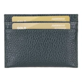 Luxeyuard Deri Kartlık, 5 Adet Kart Bölmesi, Dokulu Siyah thumbnail 4