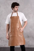 Dana Derisi Önlük Taba Renk Erkek thumbnail 1