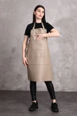 Dana Derisi Önlük Gri Renk thumbnail 5