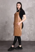 Dana Derisi Önlük Taba Renk thumbnail 7