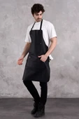 Dana Derisi Önlük Siyah Renk Erkek thumbnail 4