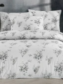 Pamuklu Çift Kişilik Nevresim Takımı - Yumuşak Dokulu 200x220 cm ( Çarşafı King Size ) - 1