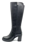 Venüs Jabuka Hakiki Deri Ortopedik Topuklu Kadın Çizme thumbnail 10