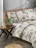 Pamuklu Çift Kişilik Nevresim Takımı - Yumuşak Dokulu 200x220 cm ( Çarşafı King Size ) - 4