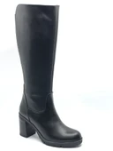 Venüs Jabuka Hakiki Deri Ortopedik Topuklu Kadın Çizme thumbnail 6