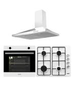 EXEP  BASIC BEYAZ ANKASTRE SET (ED400-EO330-EF200) thumbnail 1