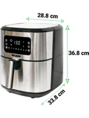 Wiami AirFryer 6.5L Akıllı Yağsız Fritöz - 3