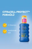 NIVEA SUN SPF 50+ Yüksek Güneş Koruyucu ve Nemlendirici Vücut Spreyi 200ml, Suya Dayanıklı - 7