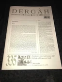 DERGAH Dergisi Ocak 2018 Sayı 335 (Sahafiye Kitap) - 1