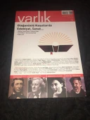 VARLIK Dergisi Eylül 2016 Sayı 1308 OLAĞANÜSTÜ KOŞULLARDA EDEBİYAT VE SANAT (Sahafiye Kitap) - 1