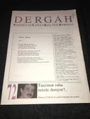 DERGAH Dergisi Şubat 1996 Sayı 72 YANARDAĞIN ÜSTÜNDEKİ ÜLKÜ TAMER,Levent Sunal (Sahafiye Kitap) - 1