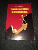 YATIRIM PROJELERİNİN DEĞERLENDİRİLMESİ (Sahafiye Kitap) - 1