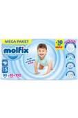 Molfix Bebek Bezi Beden:5 (11-18KG) Junior 100 Adet Mega Pk thumbnail 1