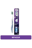 Oral-B Pro-3DWhite Pulsar Beyazlık Pilli Diş Fırçası – Beyazlatır ve Plak Giderir – Orta Sertlikte - 1