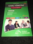 AÖF KAMU YÖNETİMİ 3.Sınıf 6.Yarıyıl [kod 5461] (Sahafiye Kitap) - 1