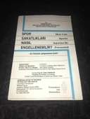 SPOR SAKATLIKLARI NASIL ENGELLENEBİLİR bir literatür çalışmasının özeti (Sahafiye Kitap) - 1