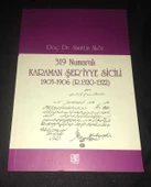 319 Numaralı KARAMAN ŞER'İYYE SİCİLİ 1905 - 1906 [R.1320 - 1322] (Sahafiye Kitap) - 1