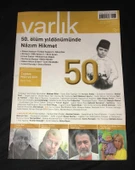 VARLIK Dergisi Haziran 2013 Sayı 1269 50.ölüm yıldönümünde NAZIM HİKMET (Sahafiye Kitap) - 1
