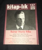 KİTAP-LIK Dergisi Nisan 2010 Sayı 137 Rainer Maria Rilke (Sahafiye Kitap) - 1