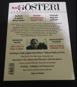 HÜRRİYET GÖSTERİ Ocak Şubat Mart 2013 Sayı 308 TUĞRUL TANYOL'IN ÖNCESİ VE SONRASI-ŞAİRLERİN EN GARİBİ AHMET HAŞİM (Sahafiye Kitap) - 1