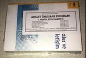 AÖF - ADALET ÖNLİSANS PROGRAMI 1. YARIYIL KİTAPLARI SETİ [6 Kitap] (Sahafiye Kitap) - 1