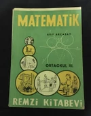 MATEMATİK Ortaokul III [3] [2.el kitaptır] (Sahafiye Kitap) - 1