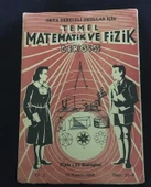 Orta Dereceli Okullar İçin TEMEL MATEMATİK VE FİZİK DERGİSİ 15 Kasım 1954 Sayı 20-4 [2.el dergidir] (Sahafiye Kitap) - 1