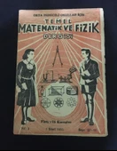Orta Dereceli Okullar İçin TEMEL MATEMATİK VE FİZİK DERGİSİ 1 Mart 1955 Sayı 27-11 [2.el dergidir] (Sahafiye Kitap) - 1