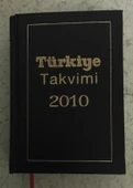 TÜRKİYE TAKVİMİ 2010 [Tam ve Ciltli] (Sahafiye Kitap) - 1
