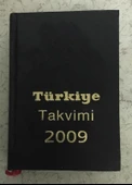 TÜRKİYE TAKVİMİ 2009 [Tam ve Ciltli] (Sahafiye Kitap) - 1