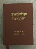 TÜRKİYE TAKVİMİ 2012 [Tam ve Ciltli] (Sahafiye Kitap) - 1