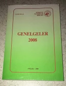 GENELGELER 2008 Türkiye Noterler Birliği (Sahafiye Kitap) - 1