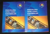 BAŞKANLARIN GENEL KURUL KONUŞMALARI [2 Cilt Takım] Türkiye Odalar ve Borsalar Birliği (Sahafiye Kitap) - 1