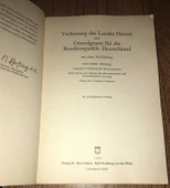 Verfassung des Landes Hessen und Grundgesetz für die Bundesrepublik Deutschland (Sahafiye Kitap) - 2
