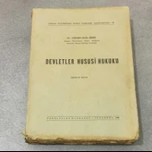 DEVLETLER HUSUSİ HUKUKU 2.Baskı (Sahafiye Kitap) - 1