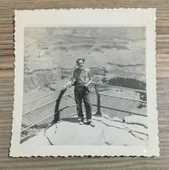 Kore Gazisi HASAN BASRİ DANIŞMAN'IN 1949'larda AMERİKA'DA ÇEKİLMİŞ 1 Adet FOTOĞRAF - ÖZEL ALBÜMÜNDEN - (Sahafiye Kitap) - 1