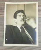 Kore Gazisi HASAN BASRİ DANIŞMAN'IN 1949'larda AMERİKA'DA ÇEKİLMİŞ 1 Adet FOTOĞRAF - ÖZEL ALBÜMÜNDEN - (Sahafiye Kitap) - 1