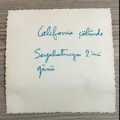 Kore Gazisi HASAN BASRİ DANIŞMAN'IN 1949'larda AMERİKA'DA ÇEKİLMİŞ 1 Adet FOTOĞRAF - ÖZEL ALBÜMÜNDEN - (Sahafiye Kitap) - 2