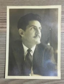 Kore Gazisi HASAN BASRİ DANIŞMAN'IN 1949'larda AMERİKA'DA ÇEKİLMİŞ 1 Adet FOTOĞRAF - ÖZEL ALBÜMÜNDEN - (Sahafiye Kitap) - 1