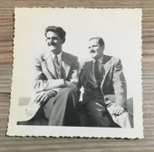 Kore Gazisi HASAN BASRİ DANIŞMAN'IN 1949'larda AMERİKA'DA ÇEKİLMİŞ 1 Adet FOTOĞRAF - ÖZEL ALBÜMÜNDEN - (Sahafiye Kitap) - 1