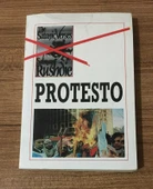 PROTESTO VE TÜRK BASINI'NDA SALMAN RÜŞDİ OLAYI 1.BASKI (Sahafiye Kitap) - 1