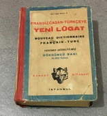 FRANSIZCADAN TÜRKÇEYE YENİ LUGAT Yeniden Düzeltilmiş 4.Baskı 35.000 Kelime (Sahafiye Kitap) - 1